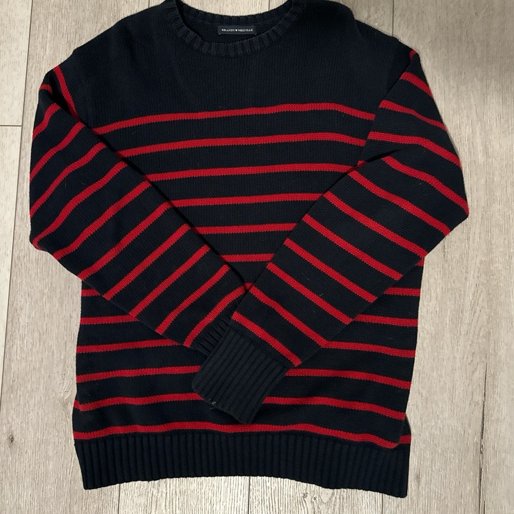 Brandy Melville striped hoodie